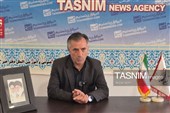 رئیس هیات فوتبال استان اردبیل در دفتر تسنیم به روایت تصویر