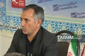 رئیس هیات فوتبال استان اردبیل در دفتر تسنیم به روایت تصویر