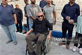 تشییع باشکوه شهدای چاه‌تنگو قشم؛ خانواده جعفری بدرقه شدند