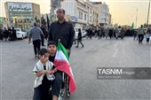 تشییع باشکوه شهدای چاه‌تنگو قشم؛ خانواده جعفری بدرقه شدند