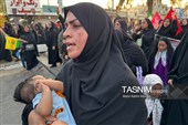 تشییع باشکوه شهدای چاه‌تنگو قشم؛ خانواده جعفری بدرقه شدند