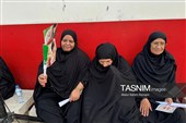 تشییع باشکوه شهدای چاه‌تنگو قشم؛ خانواده جعفری بدرقه شدند