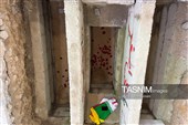 تشییع باشکوه شهدای چاه‌تنگو قشم؛ خانواده جعفری بدرقه شدند
