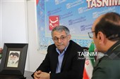 حضور صدیف بدری در دفتر تسنیم اردبیل به مناسبت روز خبرنگار