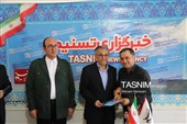 حضور صدیف بدری در دفتر تسنیم اردبیل به مناسبت روز خبرنگار