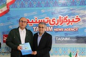 حضور صدیف بدری در دفتر تسنیم اردبیل به مناسبت روز خبرنگار