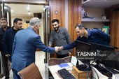 بازدید سیدعباس صالحی، وزیر فرهنگ و ارشاد اسلامی از تحریریه خبرگزاری تسنیم 