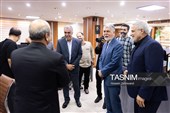بازدید سیدعباس صالحی، وزیر فرهنگ و ارشاد اسلامی از تحریریه خبرگزاری تسنیم 