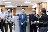 بازدید سیدعباس صالحی، وزیر فرهنگ و ارشاد اسلامی از تحریریه خبرگزاری تسنیم 