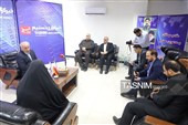بازدید سرزده ‌استاندار مازندران از دفتر تسنیم ‌در روز خبرنگار