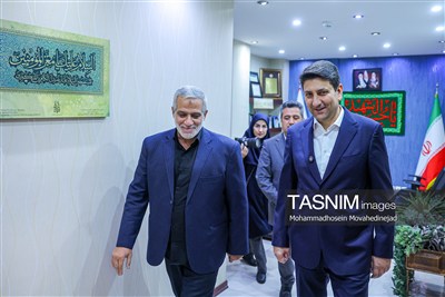 بازدید وزیر ارتباطات و فناوری اطلاعات از خبرگزاری تسنیم
