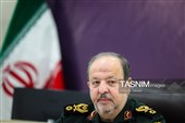 نشست خبری سرپرست وزارت دفاع با خبرنگاران