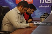 مدیرعامل جمعیت هلال‌احمر استان یزد به مناسبت روز خبرنگار با حضور در دفتر خبرگزاری تسنیم در استان، با