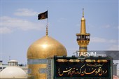 کتیبه آرایی اماکن متبرکه رضوی در دهه پایانی ماه صفر