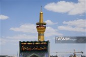 کتیبه آرایی اماکن متبرکه رضوی در دهه پایانی ماه صفر