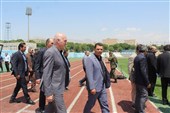 بازدید معاون استانداری تهران از ورزشگاه‌های آزادی و شهر قدس + عکس
