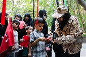 پیاده‌روی نمادین اربعینی کودکان به نیابت از رهبر شهید