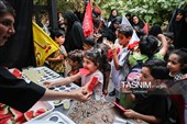 پیاده‌روی نمادین اربعینی کودکان به نیابت از رهبر شهید