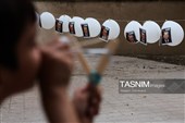 پیاده‌روی نمادین اربعینی کودکان به نیابت از رهبر شهید