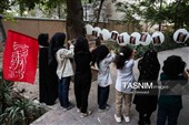 پیاده‌روی نمادین اربعینی کودکان به نیابت از رهبر شهید