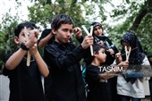 پیاده‌روی نمادین اربعینی کودکان به نیابت از رهبر شهید