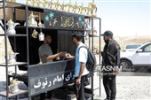 هم‌قدم با زائران پیاده امام رضا (ع) 
