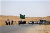 هم‌قدم با زائران پیاده امام رضا (ع) 