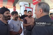 بازدید استاندار خراسان جنوبی از جایگاه سوخت
