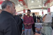 بازدید استاندار خراسان جنوبی از جایگاه سوخت