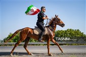 حرکت کاروان اسب‌سواران خراسان‌شمالی به سوی حرم رضوی