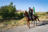 حرکت کاروان اسب‌سواران خراسان‌شمالی به سوی حرم رضوی