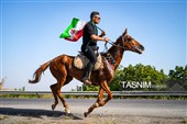 حرکت کاروان اسب‌سواران خراسان‌شمالی به سوی حرم رضوی