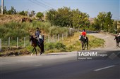 حرکت کاروان اسب‌سواران خراسان‌شمالی به سوی حرم رضوی