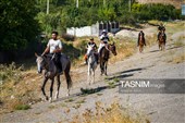 حرکت کاروان اسب‌سواران خراسان‌شمالی به سوی حرم رضوی