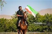 حرکت کاروان اسب‌سواران خراسان‌شمالی به سوی حرم رضوی