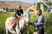 حرکت کاروان اسب‌سواران خراسان‌شمالی به سوی حرم رضوی