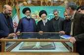 رونمایی از نسخه خطی معارج النبوه فی مدارج الفتوه در کتابخانه رضوی