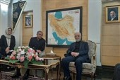وزیر کشور پاکستان با استقبال مومنی وارد تهران شد