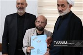 نشست رئیس کل دادگستری اردبیل با خبرنگاران به روایت تصویر