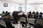 نشست رئیس کل دادگستری اردبیل با خبرنگاران به روایت تصویر