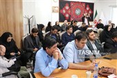 نشست رئیس کل دادگستری اردبیل با خبرنگاران به روایت تصویر
