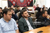 نشست رئیس کل دادگستری اردبیل با خبرنگاران به روایت تصویر