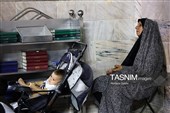 حال و هوای حرم مطهر رضوی در شب رحلت پیامبر اکرم(ص) و شهادت امام حسن مجتبی(ع)