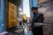 حال و هوای حرم مطهر رضوی در شب رحلت پیامبر اکرم(ص) و شهادت امام حسن مجتبی(ع)