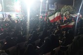 خیزش شبانه مردم بوشهر در حمایت از اقتدار ملی و نیروهای مسلح