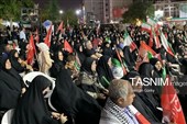 کصد و شصت‌وسومین اجتماع شبانه مردم بوشهر برگزار شد