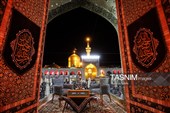 أجواء الحرم الرضوی المطهر فی لیلة ذکرى رحیل الرسول الأکرم (ص) واستشهاد الإمام الحسن المجتبى (ع)