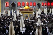 أجواء الحرم الرضوی المطهر فی لیلة ذکرى رحیل الرسول الأکرم (ص) واستشهاد الإمام الحسن المجتبى (ع)