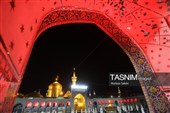 أجواء الحرم الرضوی المطهر فی لیلة ذکرى رحیل الرسول الأکرم (ص) واستشهاد الإمام الحسن المجتبى (ع)