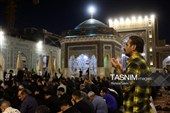 أجواء الحرم الرضوی المطهر فی لیلة ذکرى رحیل الرسول الأکرم (ص) واستشهاد الإمام الحسن المجتبى (ع)
